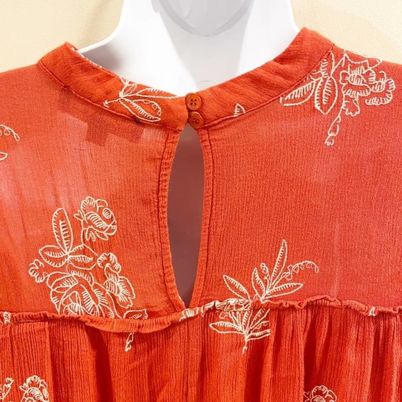 Lulus No One Quite Like You Shift Dress Orange M - Picture 6 of 13